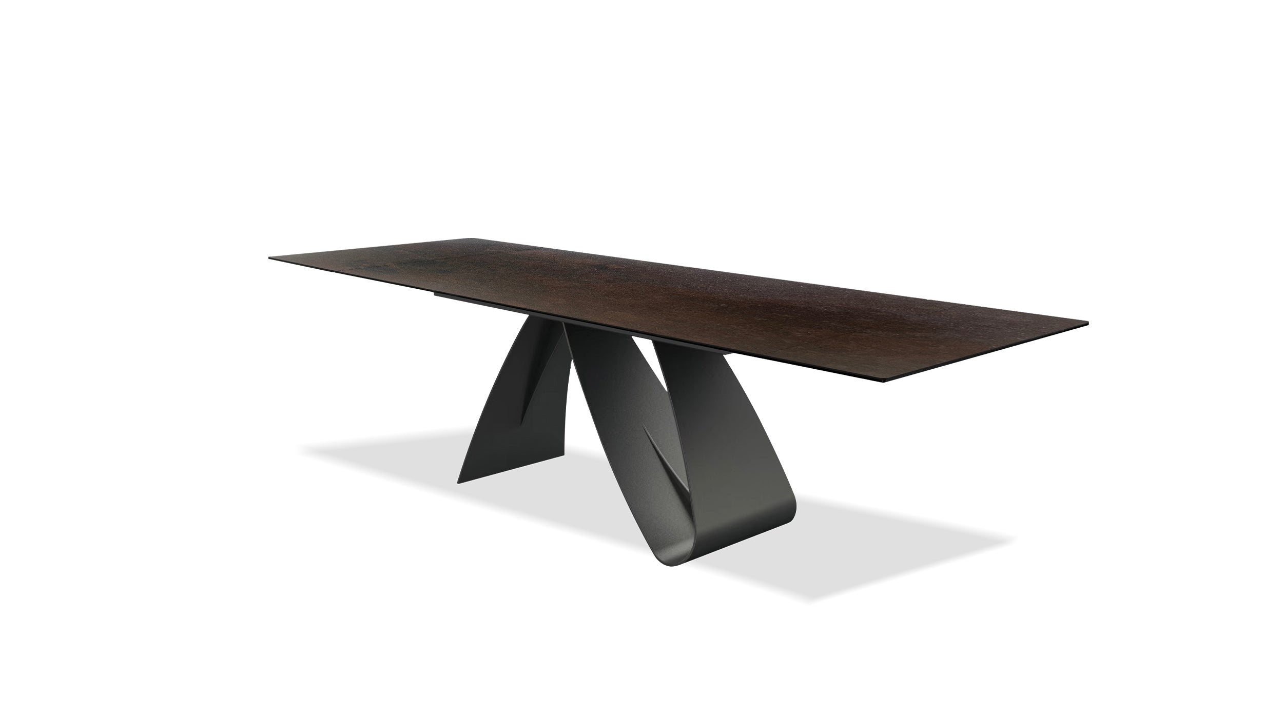SIGNATURE Extension Dining Table in Oxidized Brown – Mobital Group