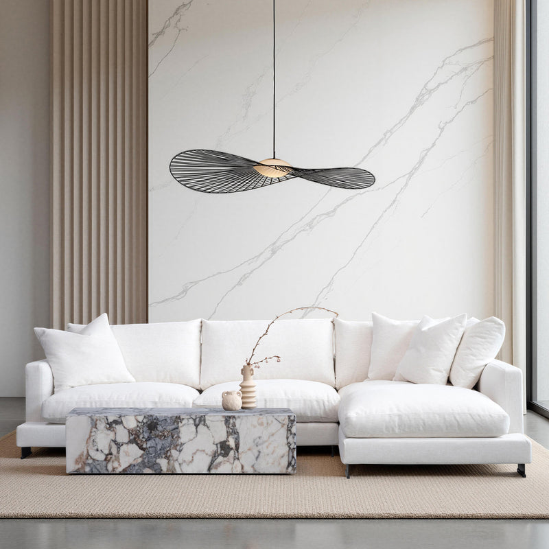 Mobital soft contemporary seating in a light living room