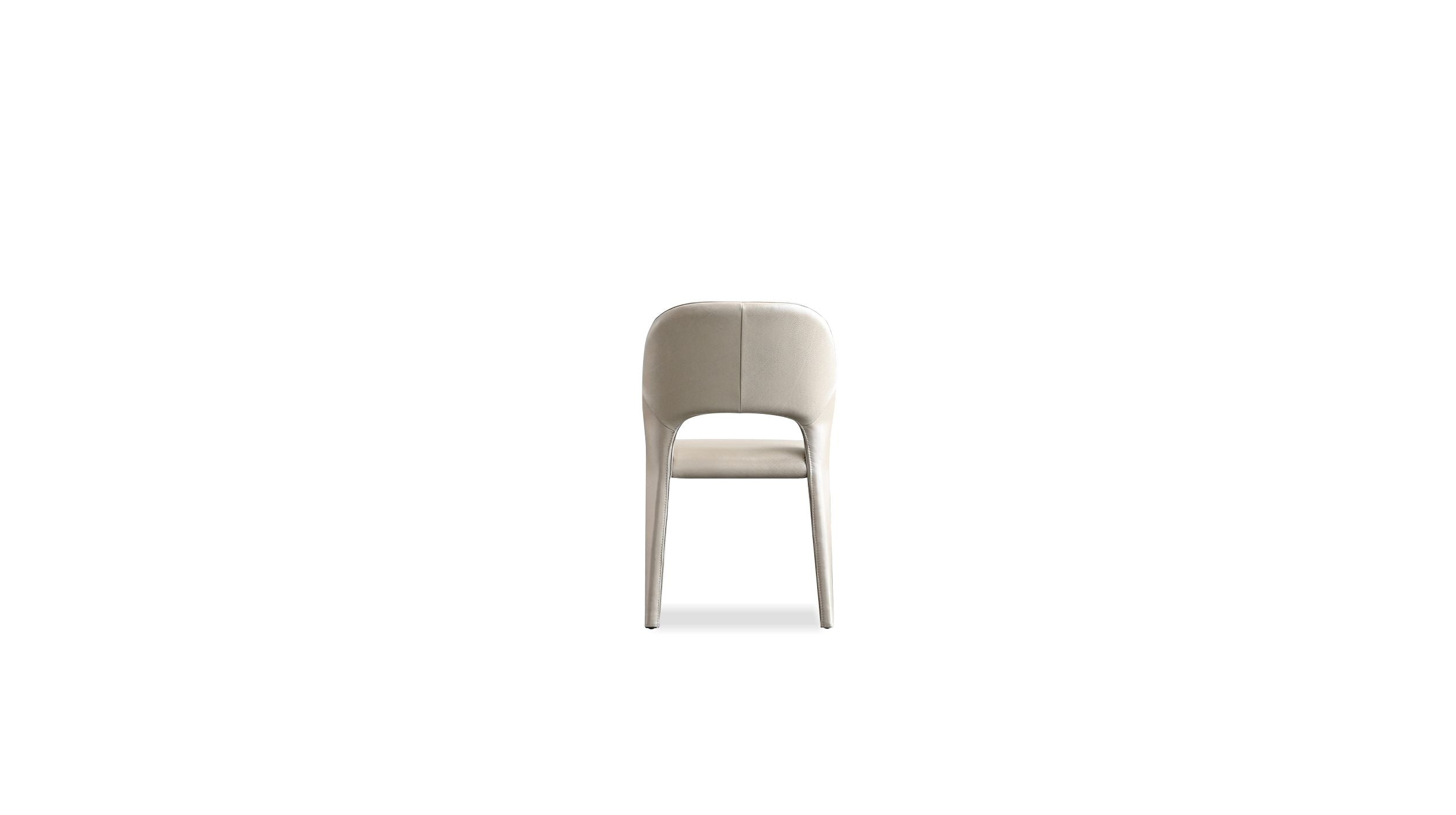 たえBOSCO DINING CHAIR BOSCO Dining Chair in Studio Taupe Pebbled Leather – Mobital Group