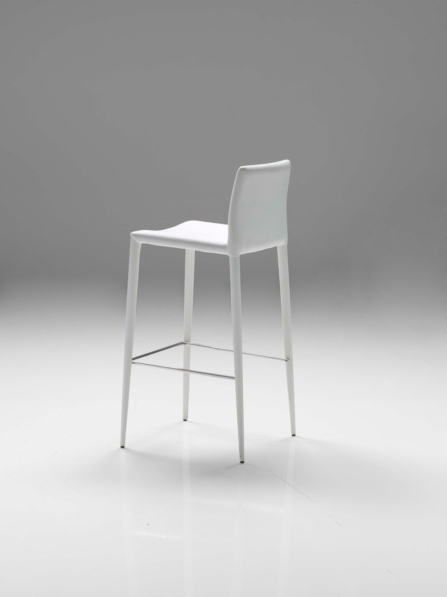 ZENO Counter Stool in White Mobital Group