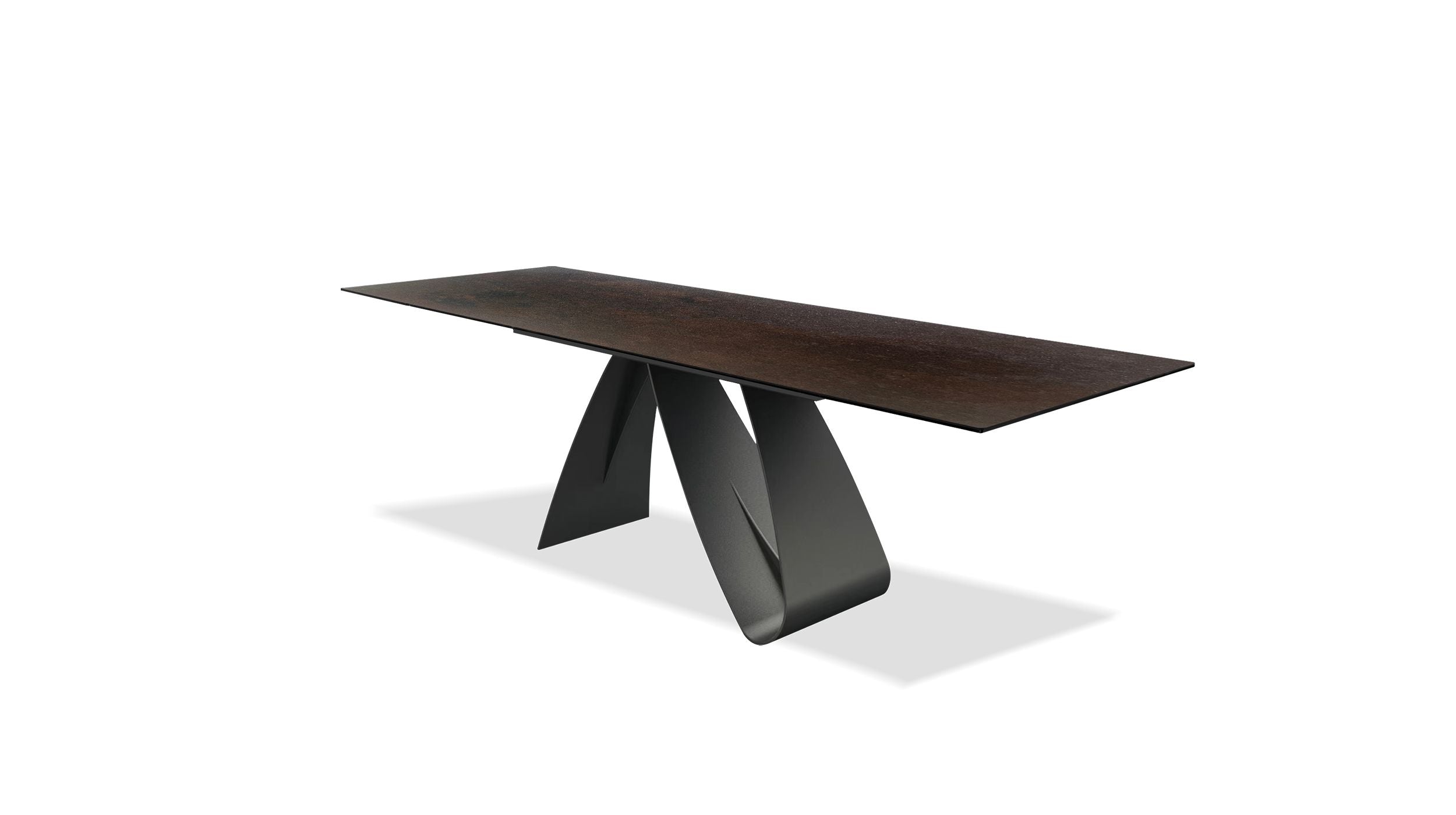 SIGNATURE Extension Dining Table in Oxidized Brown – Mobital Group