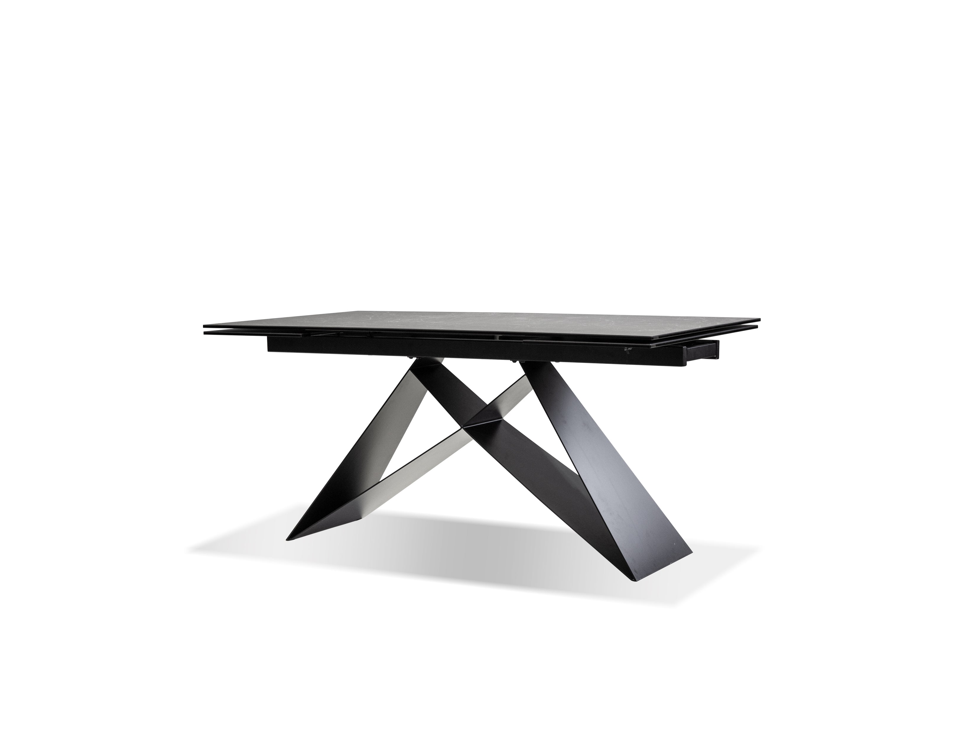 THE W Double Extension Dining Table in Slate Grey – Mobital Group