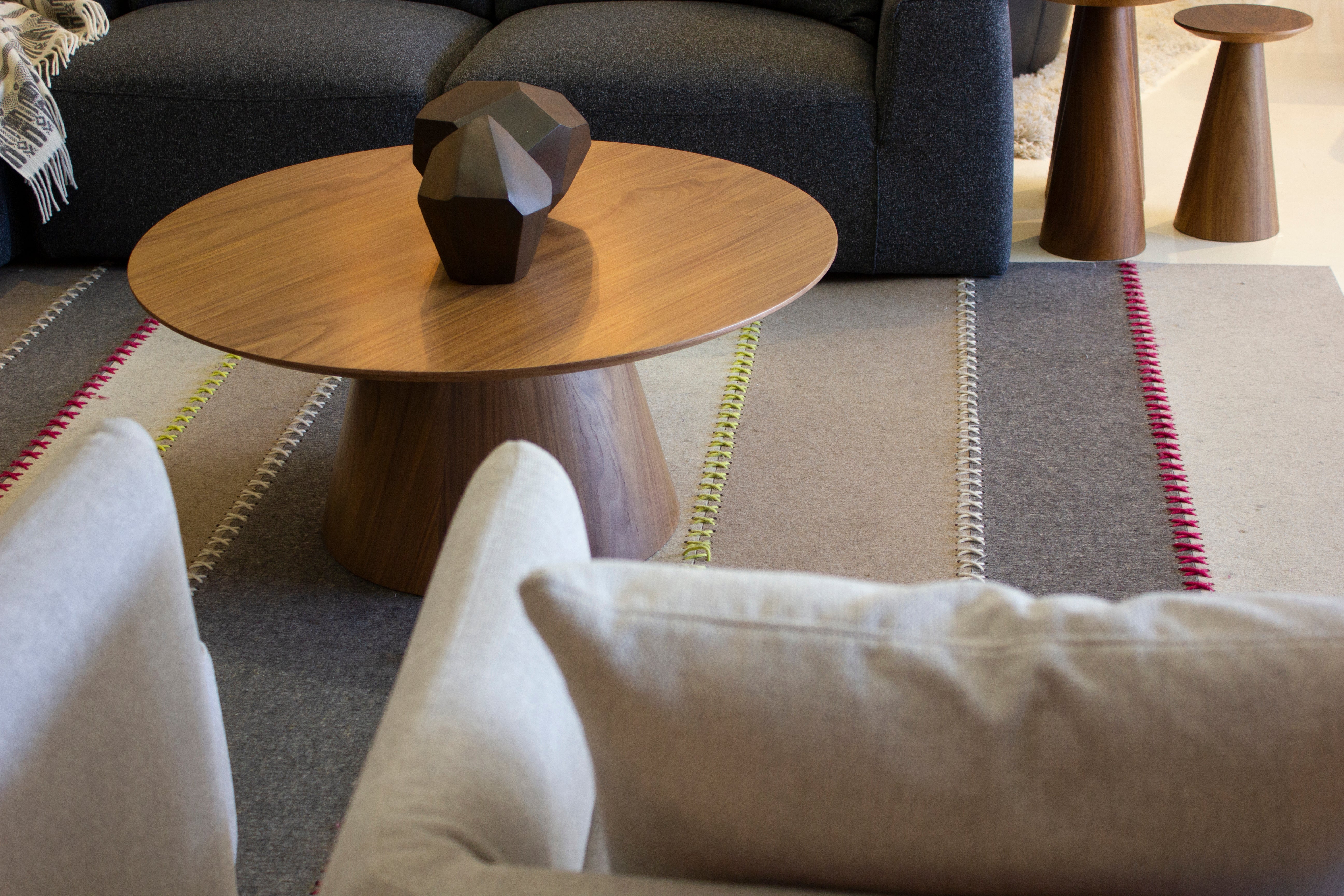 TOWER COFFEE Table in Natural Walnut – Mobital Group