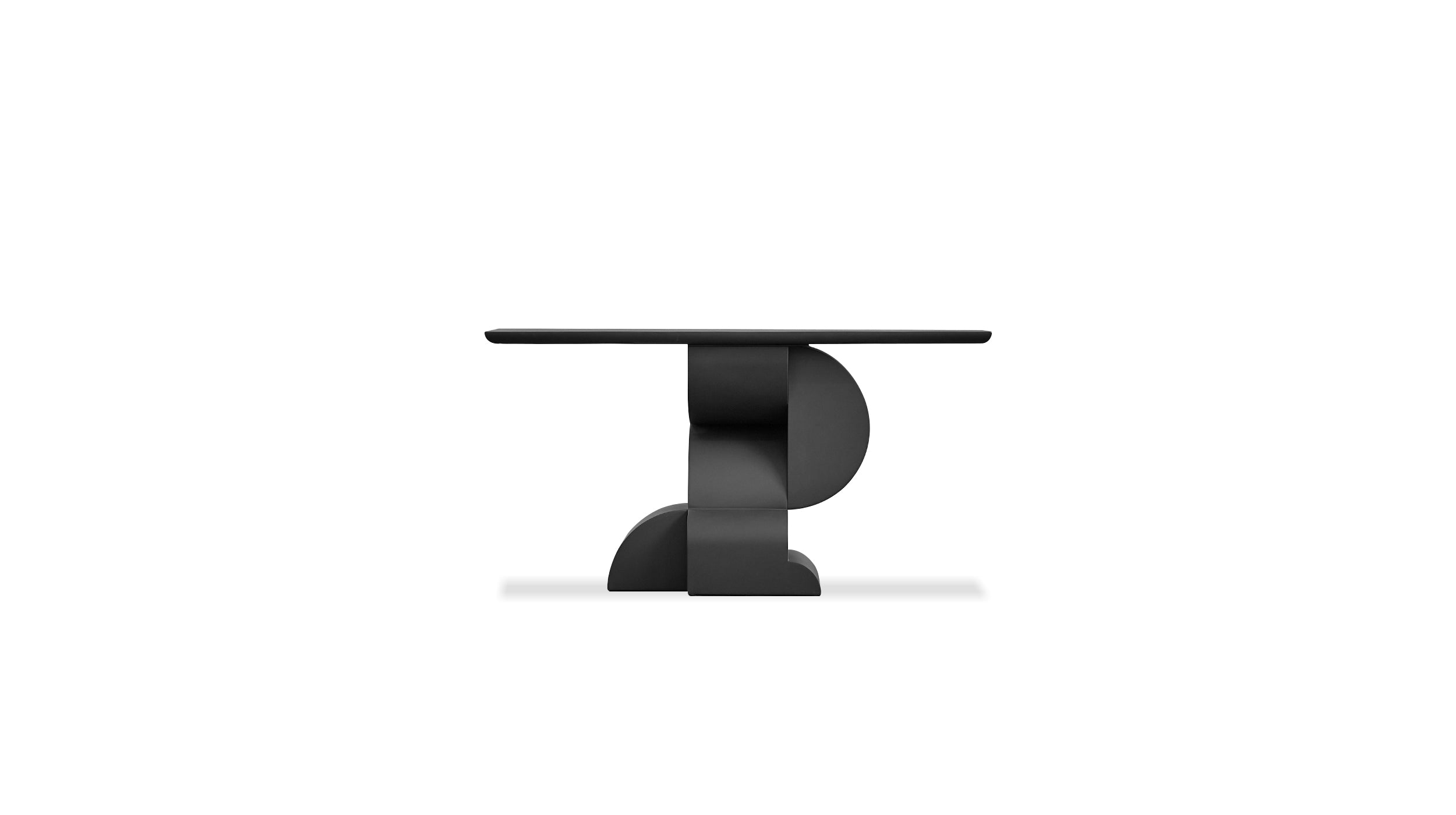 ORLA Console Table in Textured Black – Mobital Group