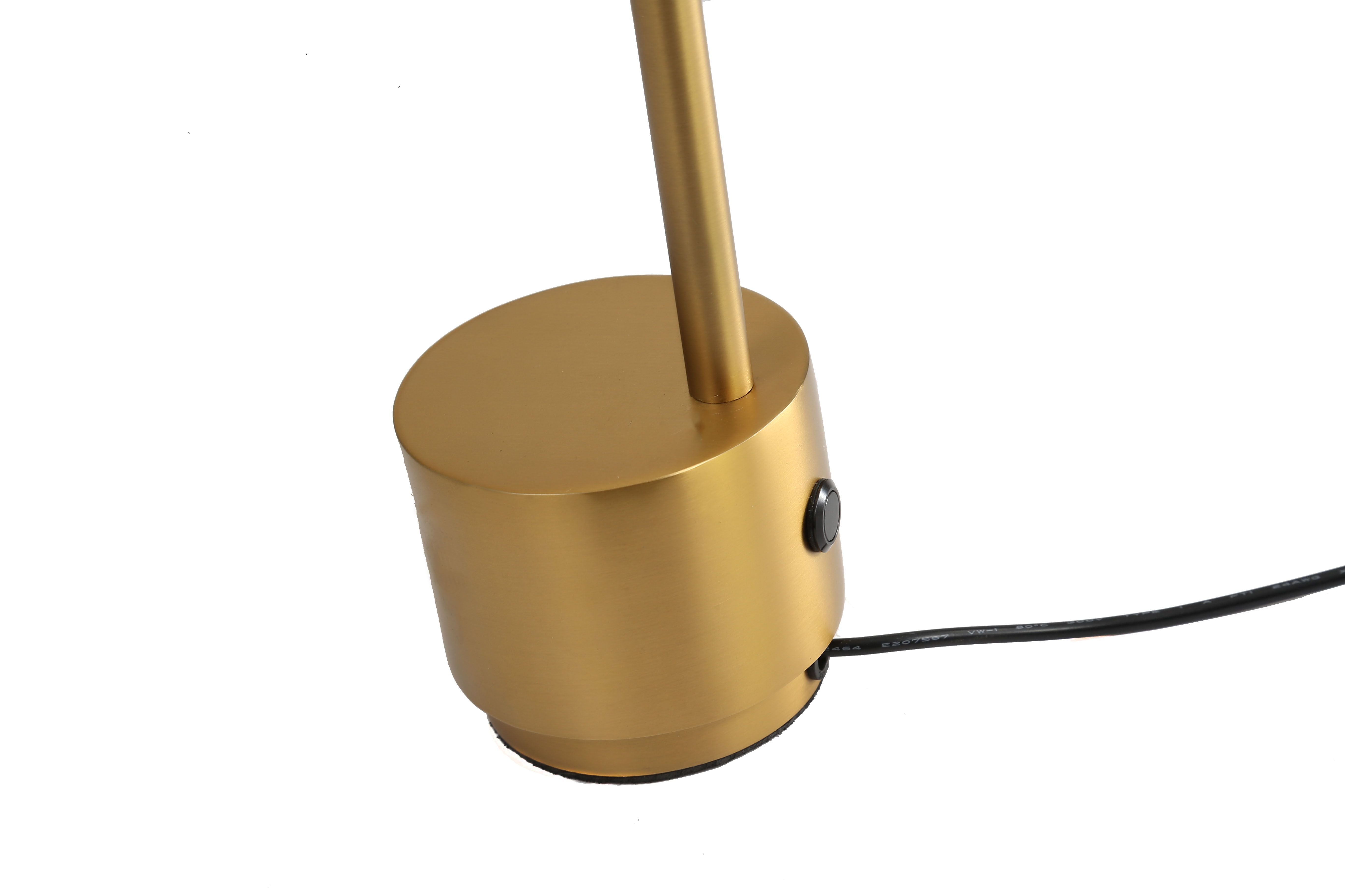 PLUTO Table Lamp in Brass
