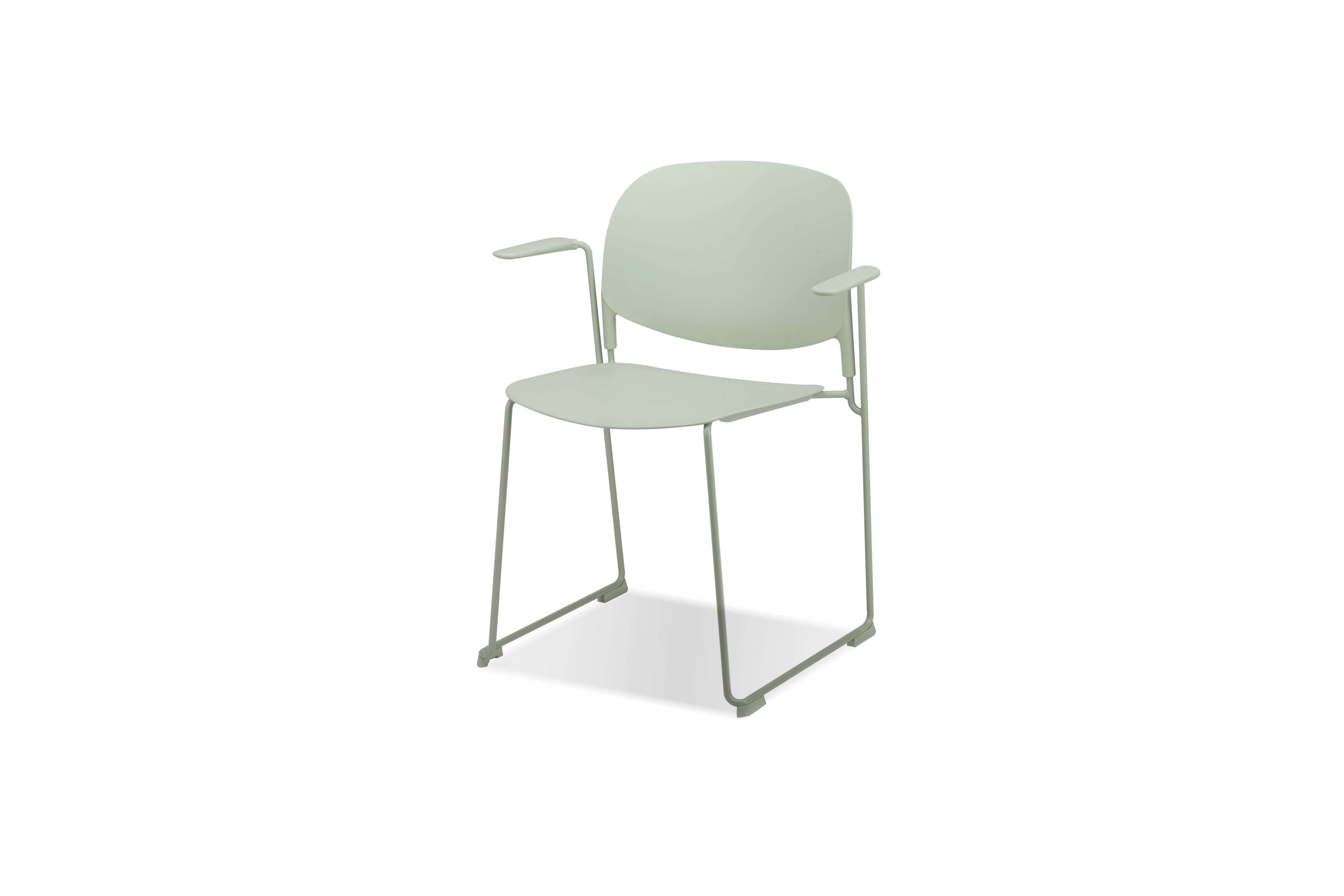 PRINGLE Armchair Stackable in Matcha
