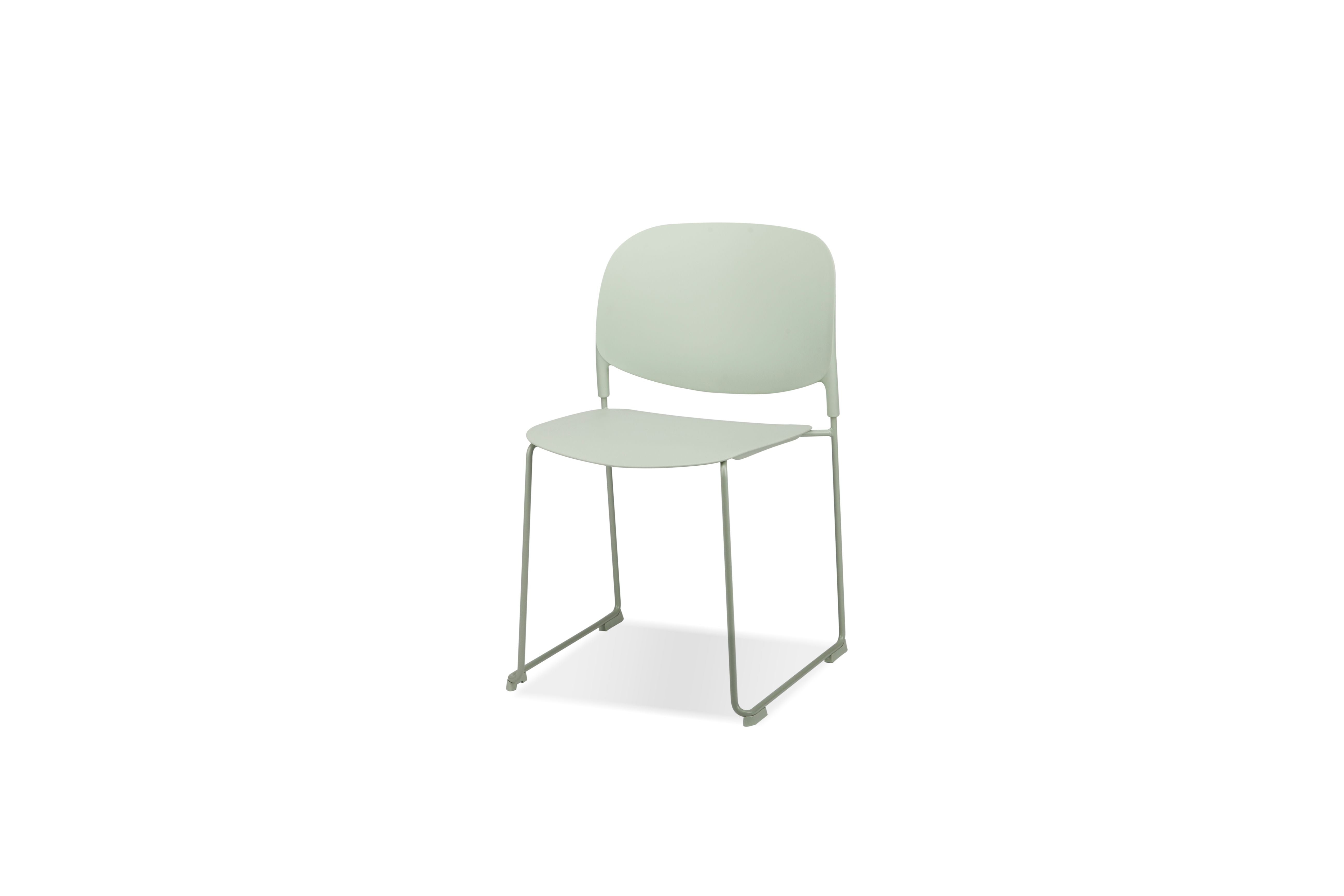 PRINGLE Dining Chair Stackable in Matcha