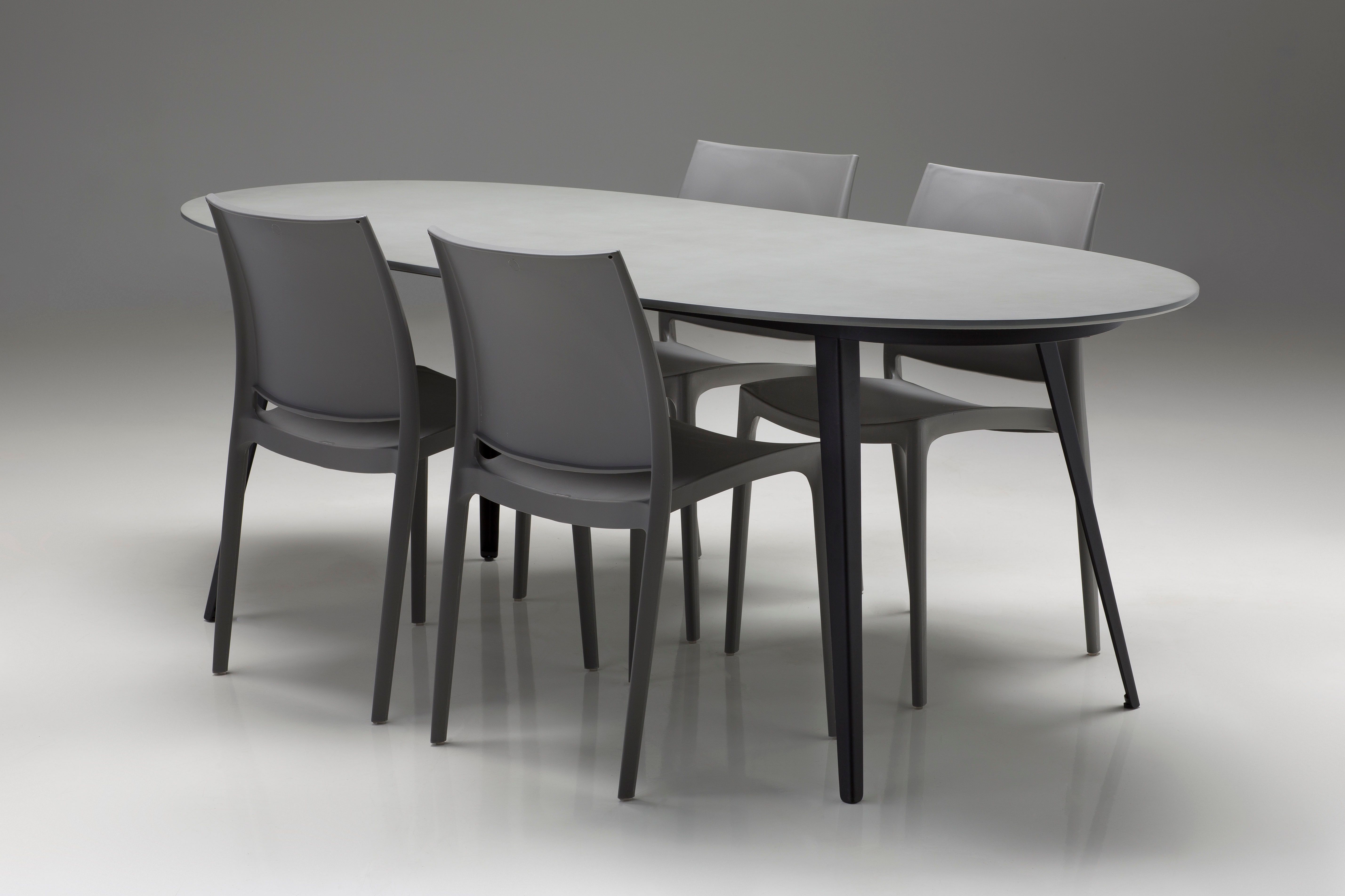 TULUM Dining Table in Grey