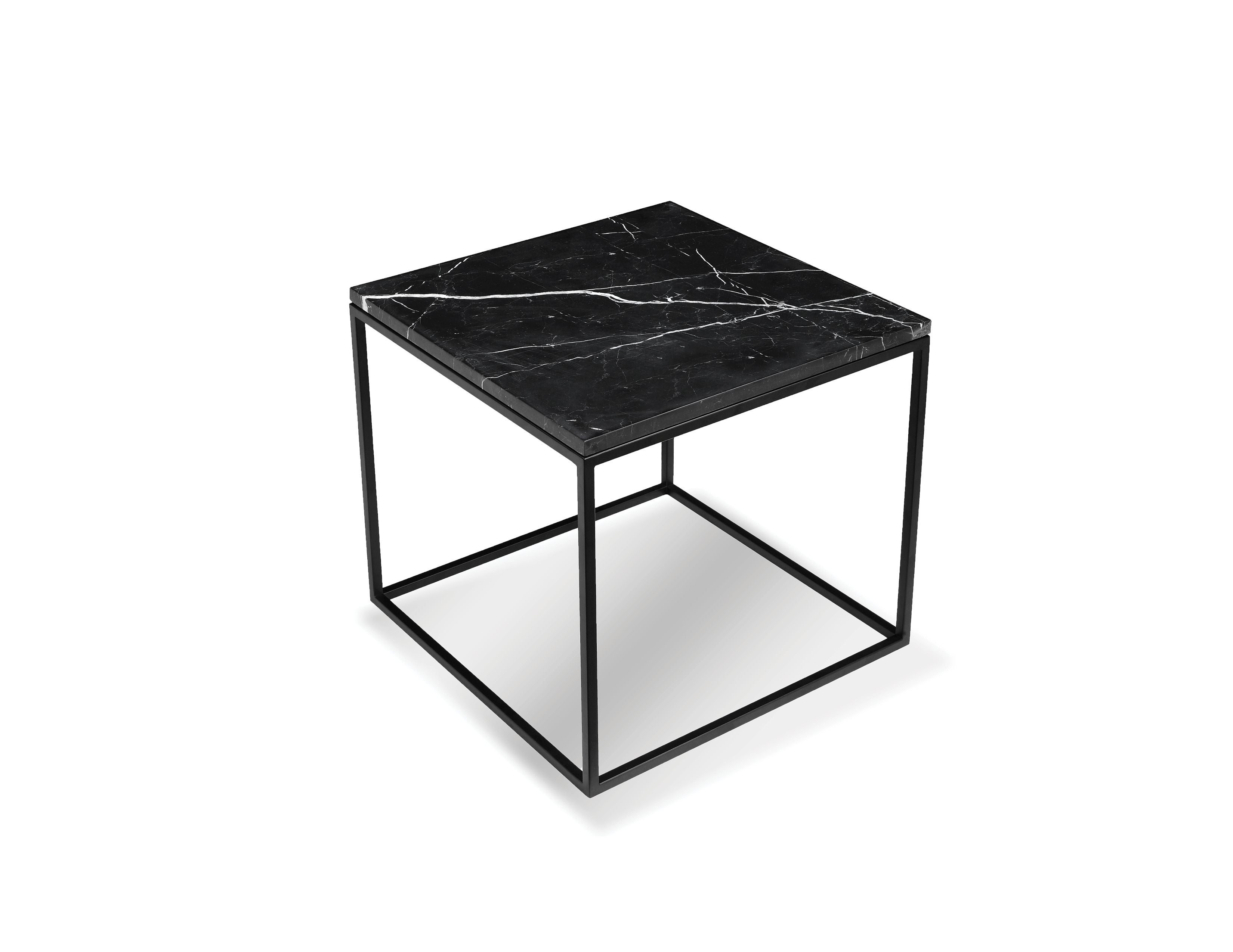 ONIX End Table in Black on Black