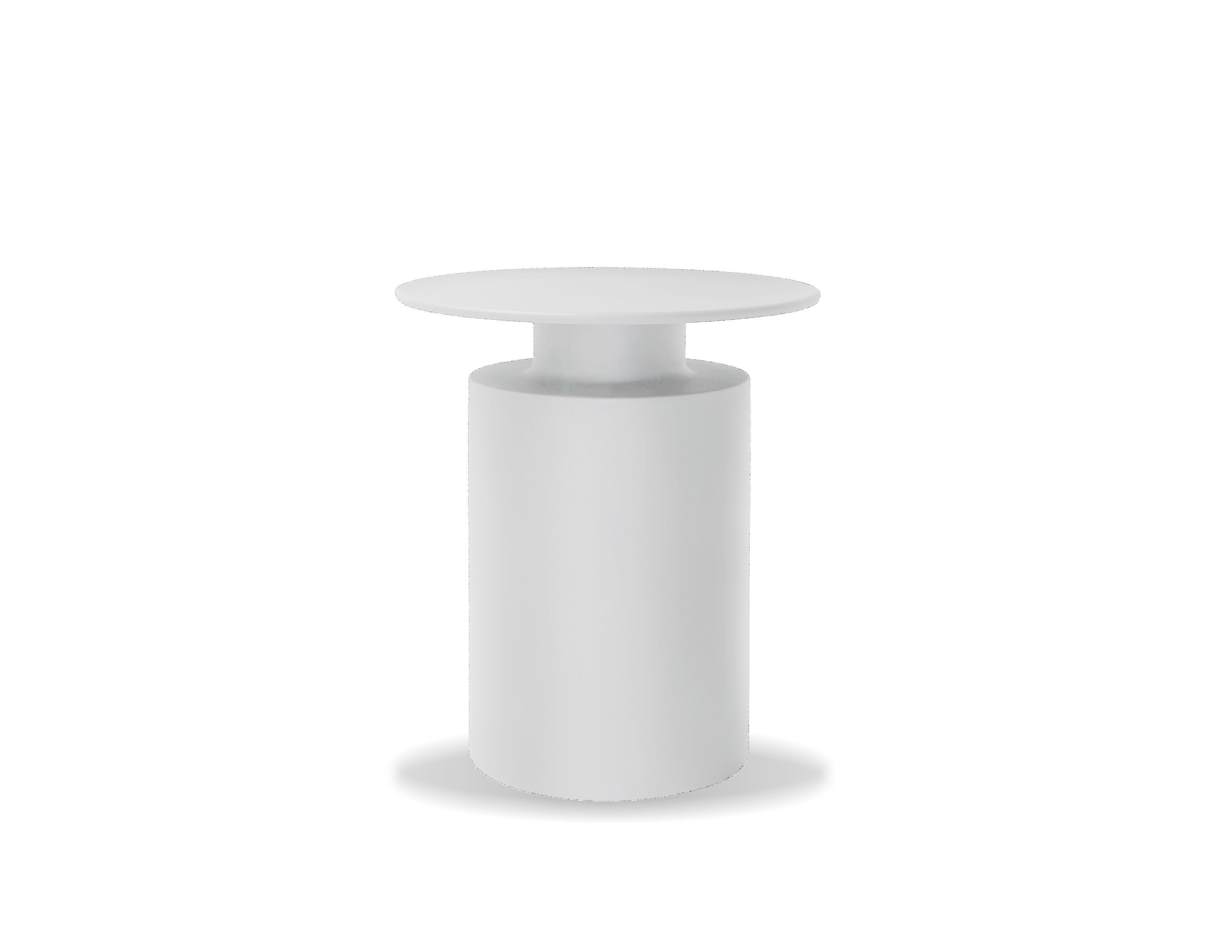 ROOK End Table in White